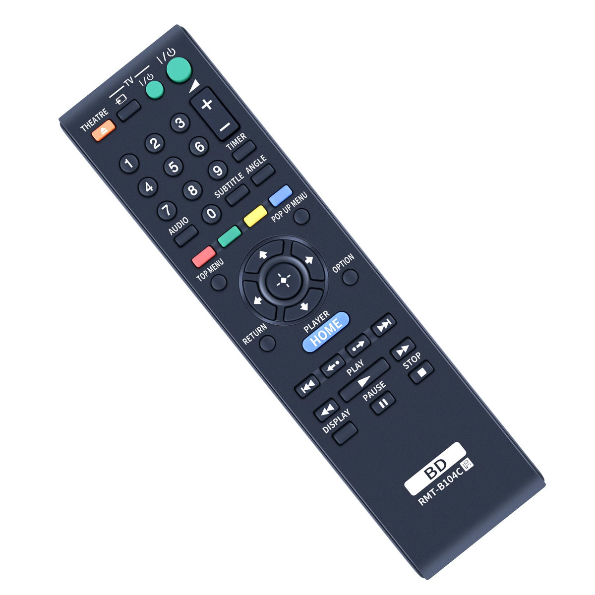 RMT-B104C Replacement Remote Control For Sony Disc Player BDP-S185 BDP-S270