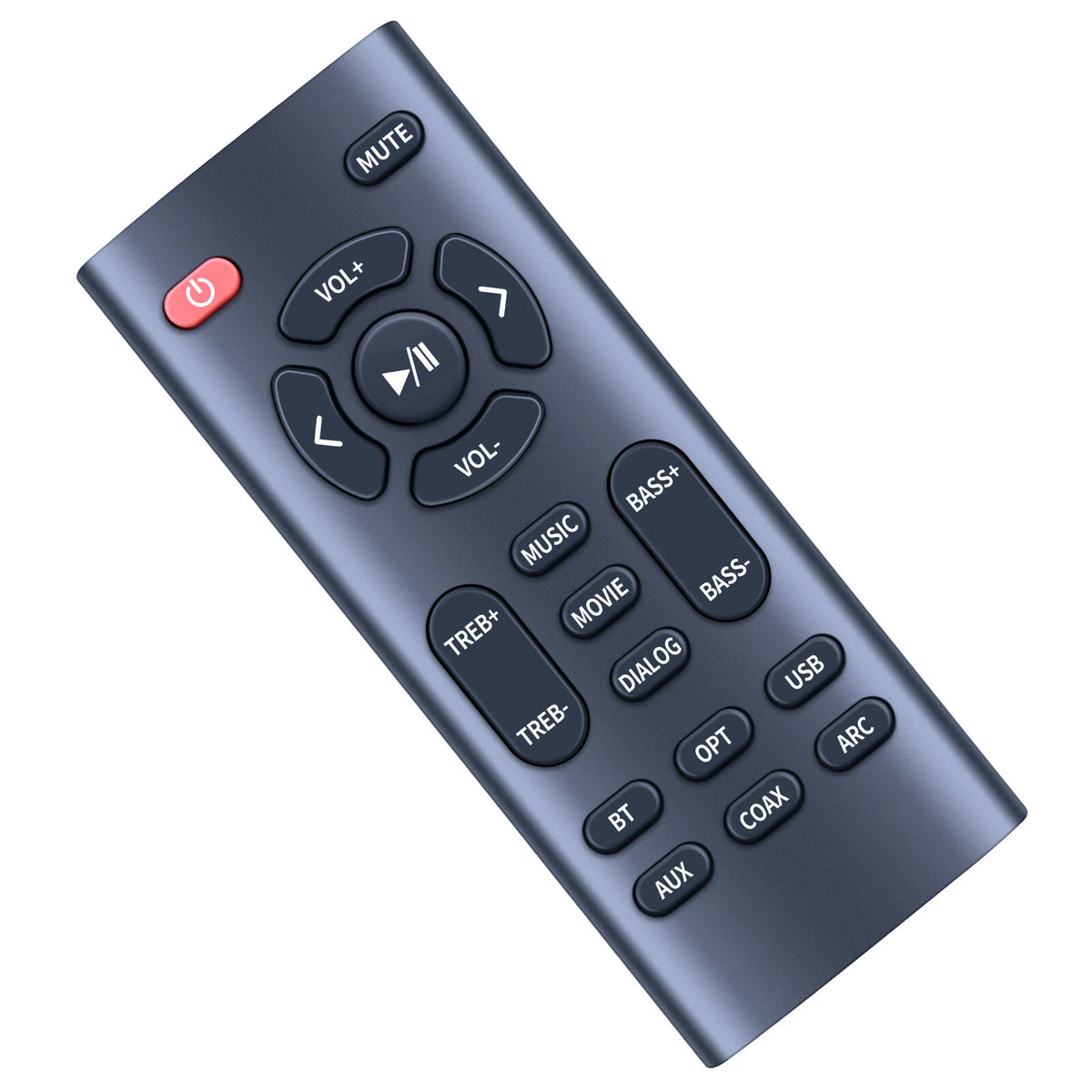 Replace Remote Control For Bestisan Sound Bar 80 watts 33.5 inch Sound Bars
