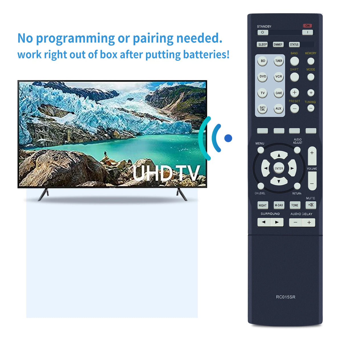 RC015SR For Marantz AV Audio Video Receiver Replace Remote Control RC015SR