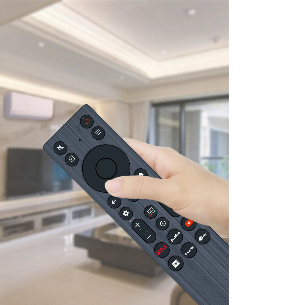 RC813A FMB1 Remote Control For TCL Smart TV 85QM6K 98QM6K without Voice