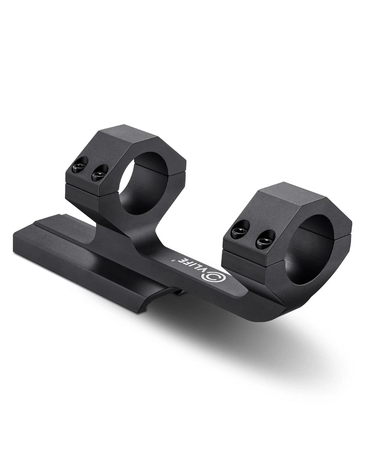 CVLIFE Cantilever Scope Mounts 1 inch, Offset Dual Ring 1 Inch, Black