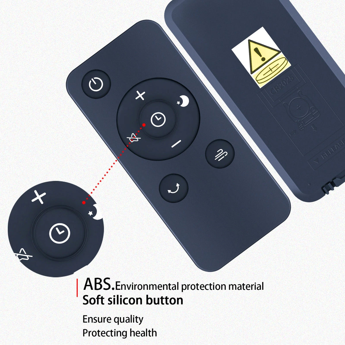 Replacement Remote Control For DR.PREPARE DCCF10 Tower Fan