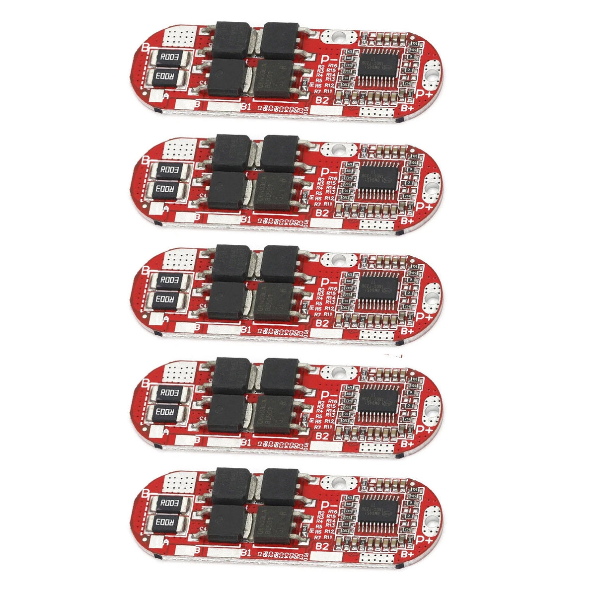 4pcs 5S 25A BMS for Lithium Battery Overcharge/Discharge Protection