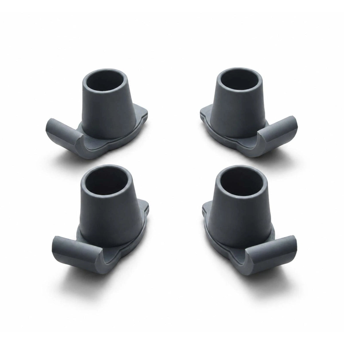 4 Pack Durable Nylon Walker Ski Glides Universal Sliders for Folding Walkers