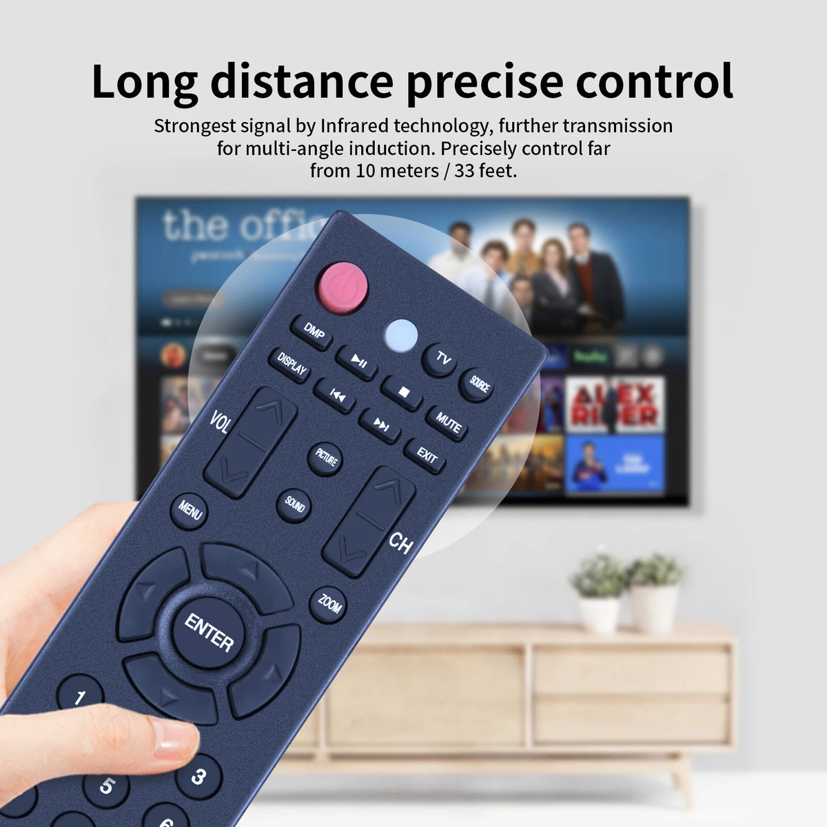 ER-31201 Remote Control For Hisense Bgh Philco Telefunken LED LCD TV