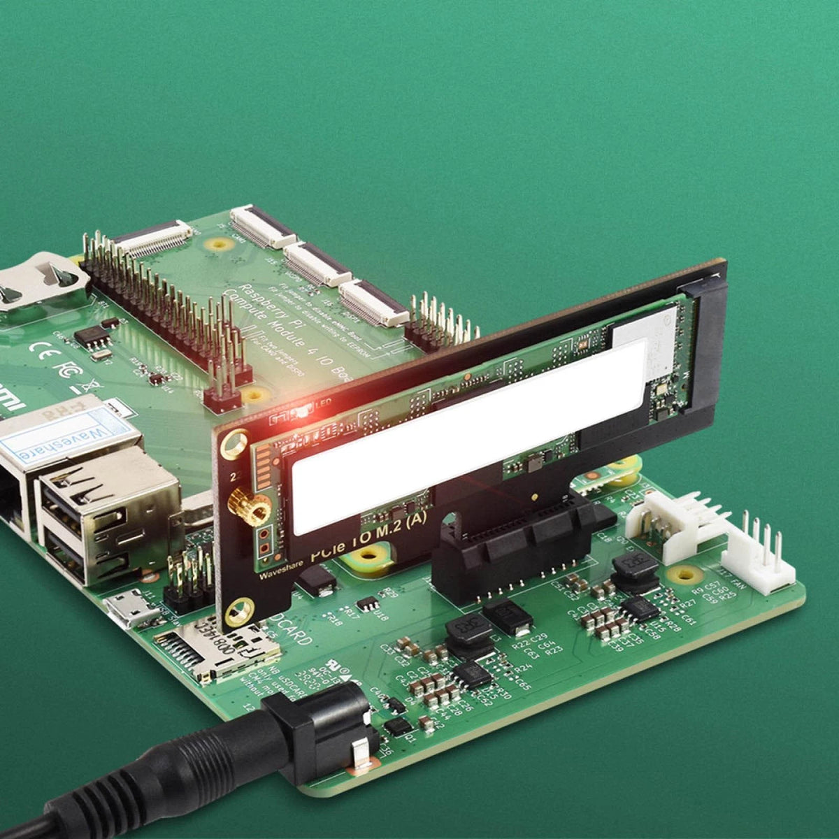2* PCIe to M.2 Adapter Card For Motherboards With PCI-EX1/X4/X8/X16 Card Slot qq