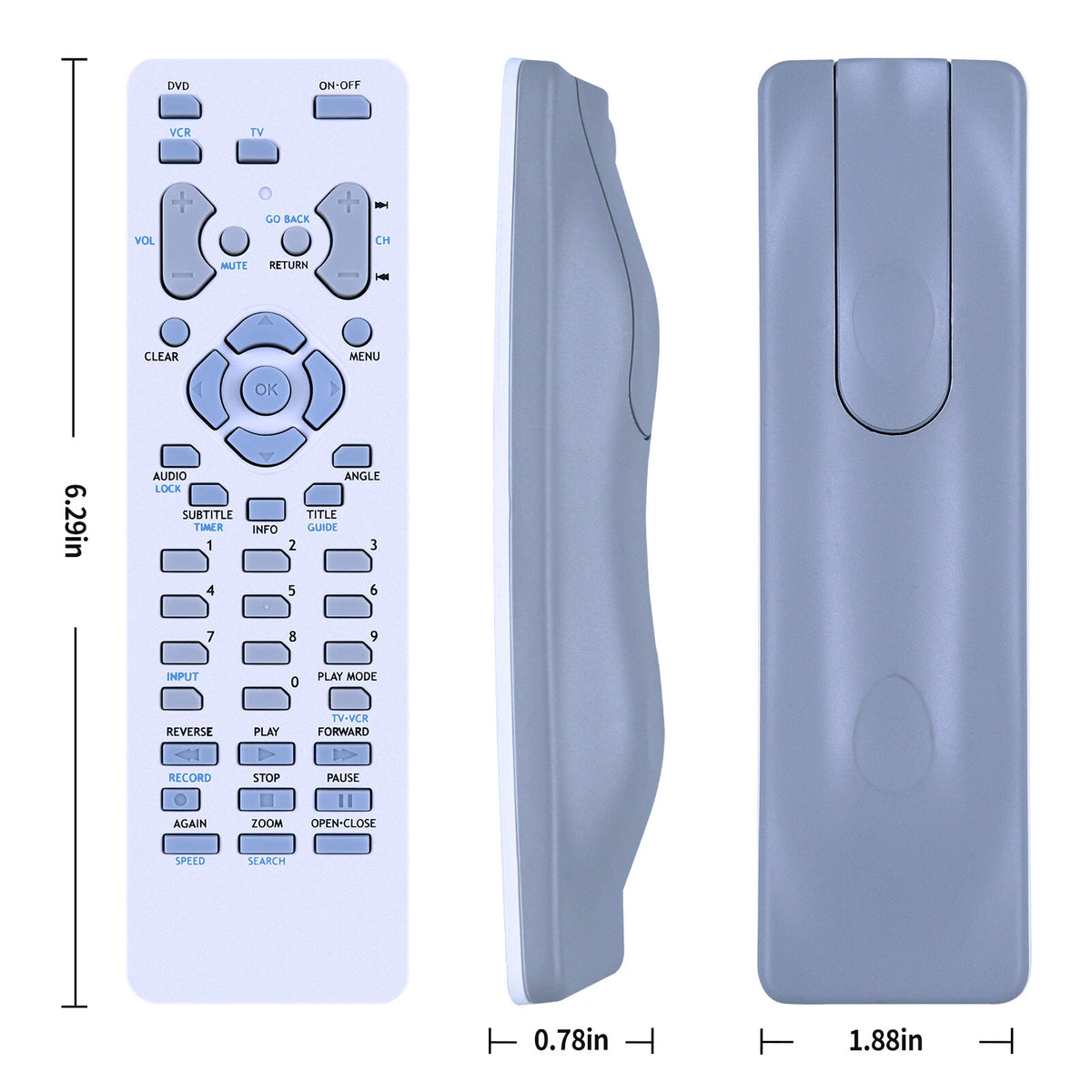 For RCA 311DA1 260607 Remote Control DVD DRC 105 108 212 233 240 310 311 6100