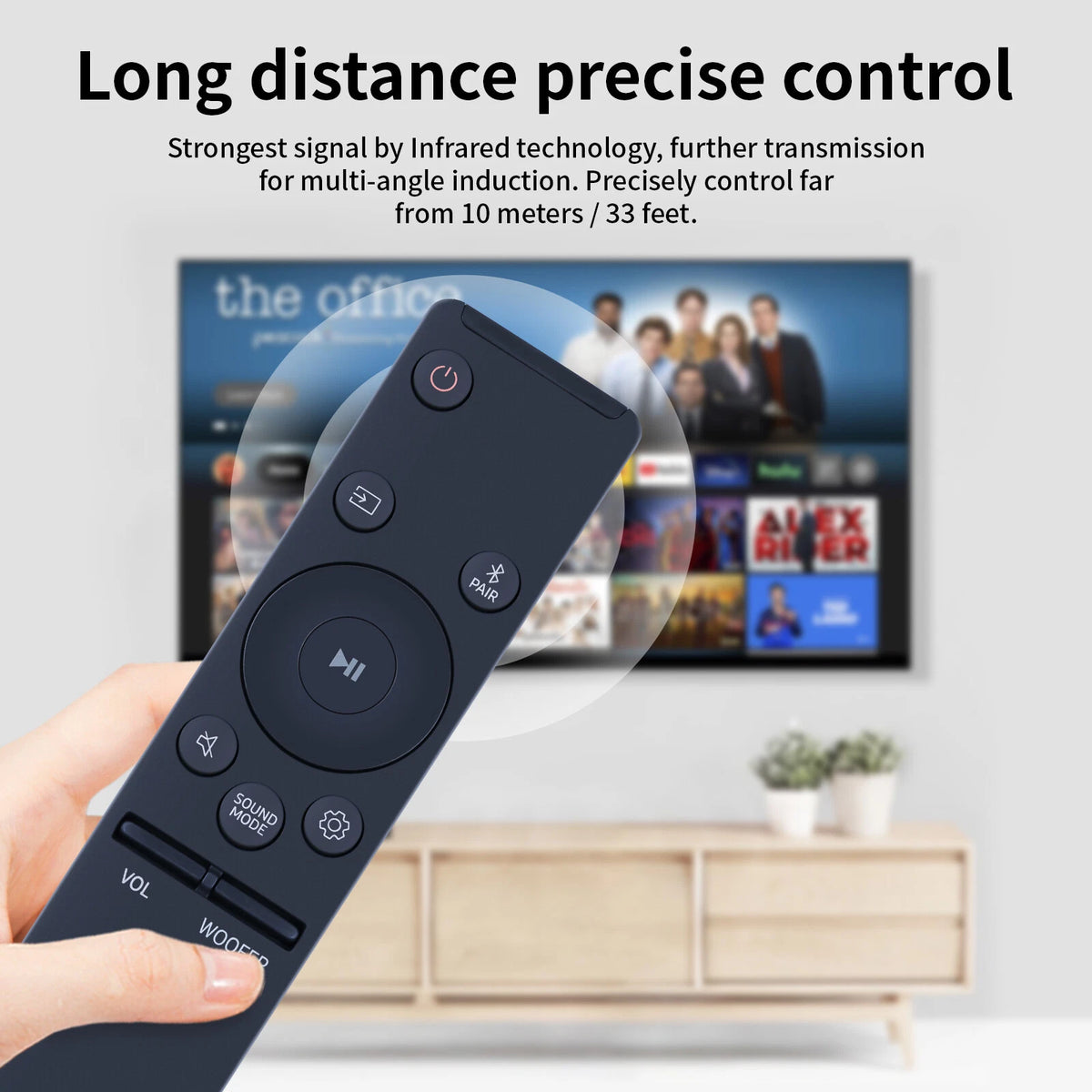 AH59-02767C Remote Control For Samsung Harmon Kardon Soundbar HW-Q70T