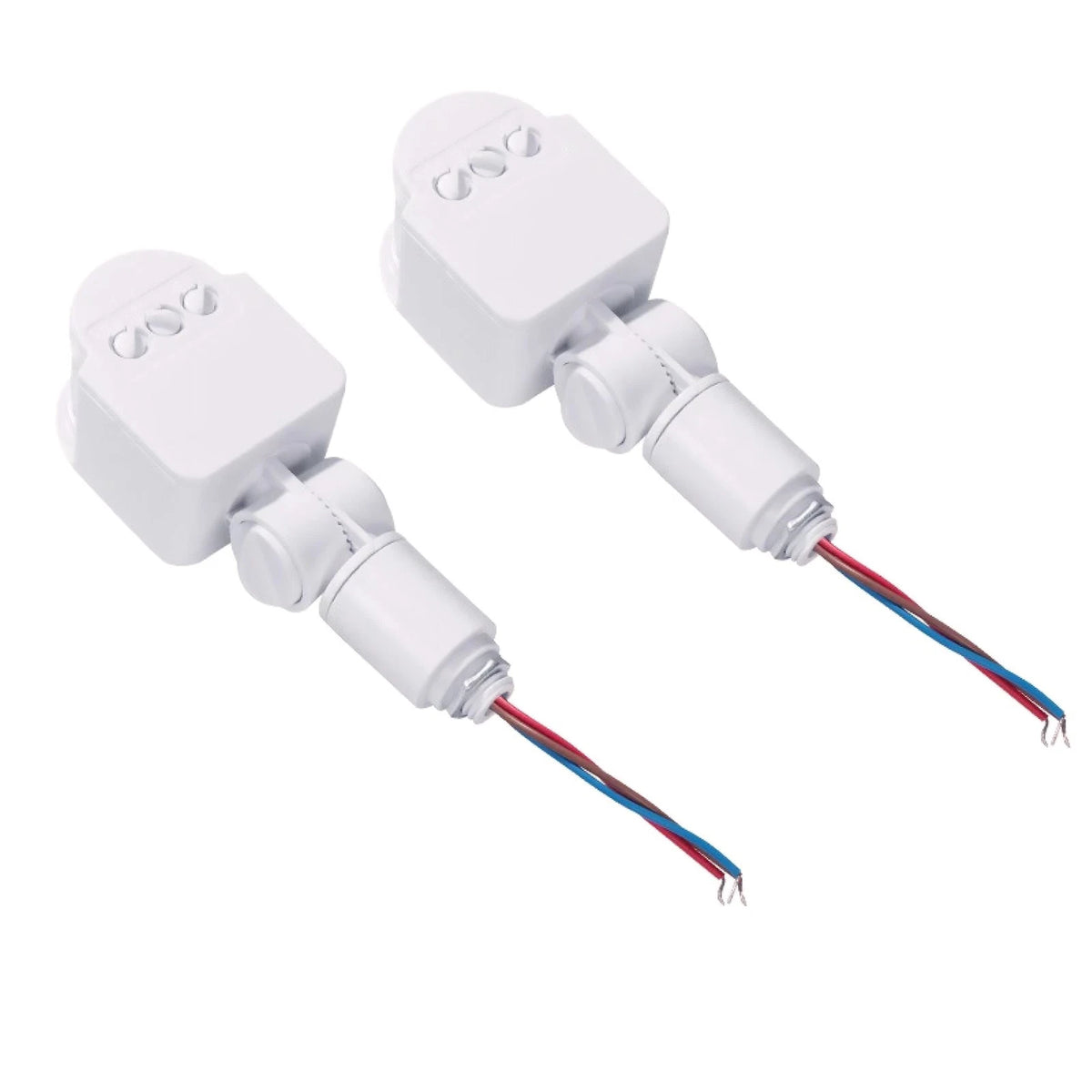 2pcs PIR Motion Sensor Switch Wall Light Switch Delay Time: 5s~8min (Adjustable)