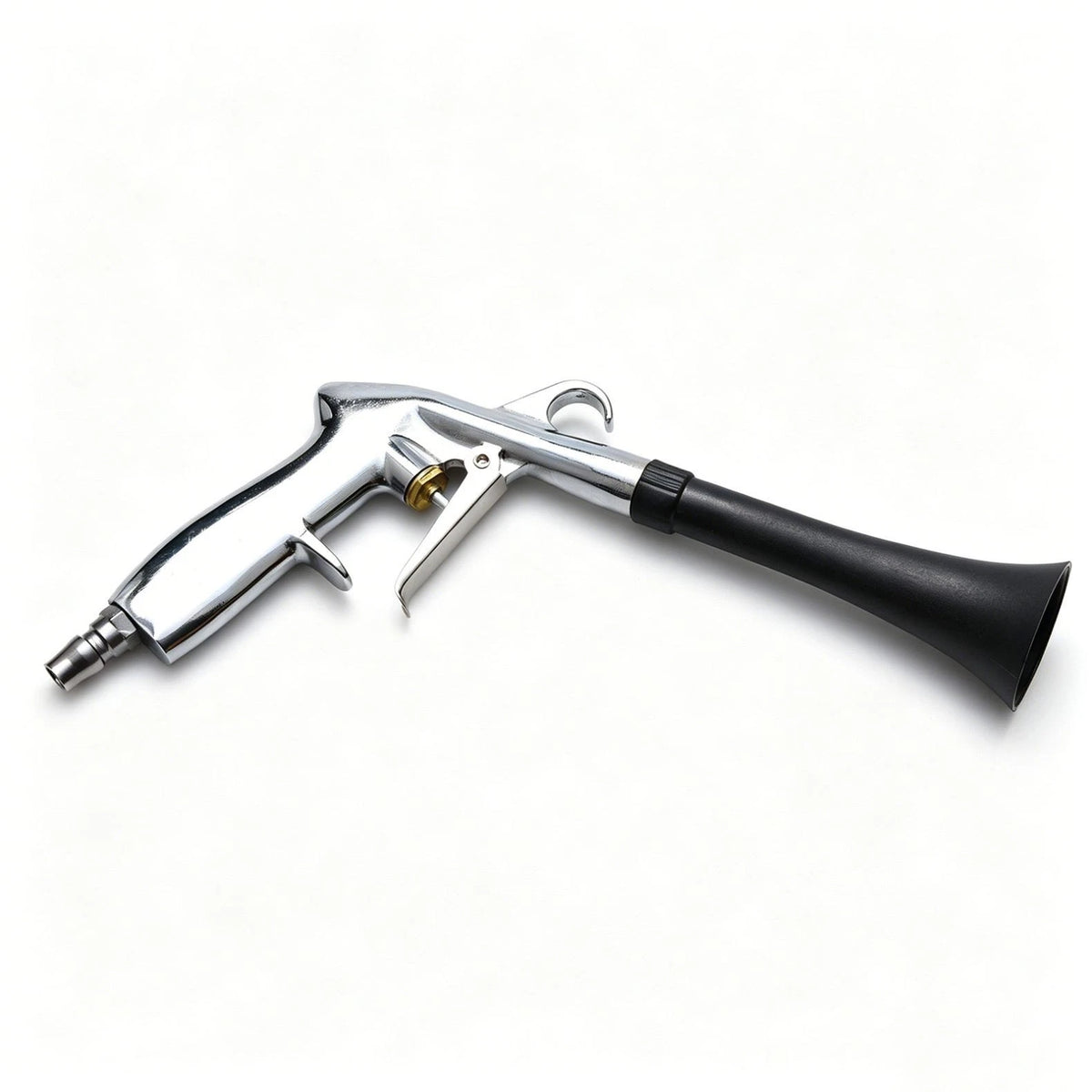 Aluminum Alloy Car Detailing Air Gun 360° Swivel 1/4" Inlet Blow Tool Nozzles