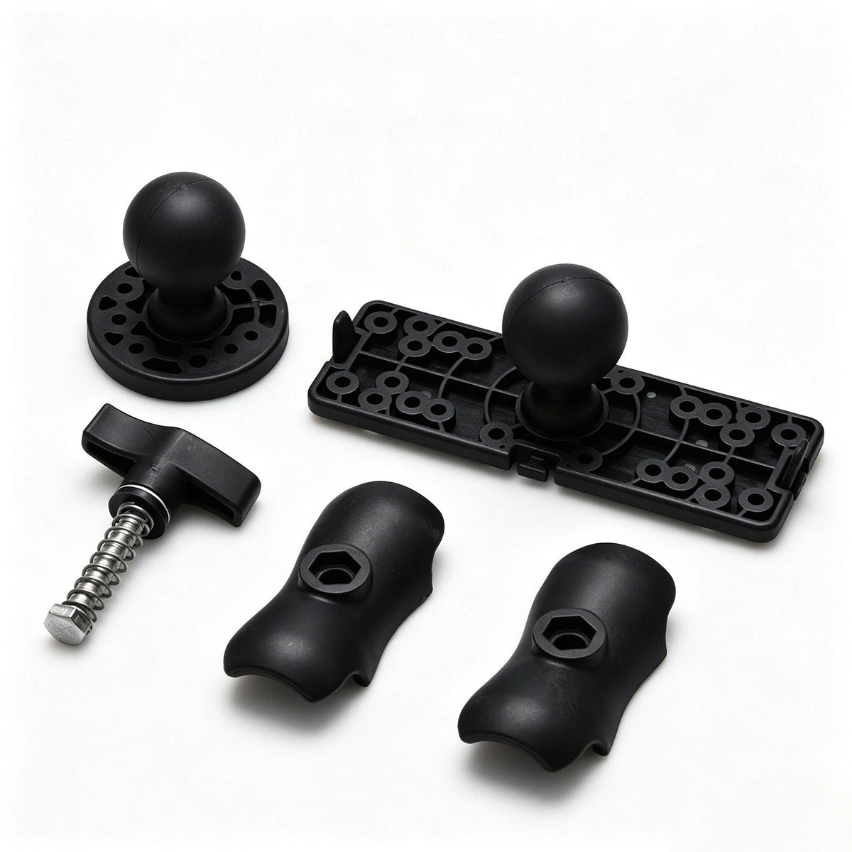 Corrosion Resistant Adjustable Fish Finder Mount 360° Fits for Humminbird Boat