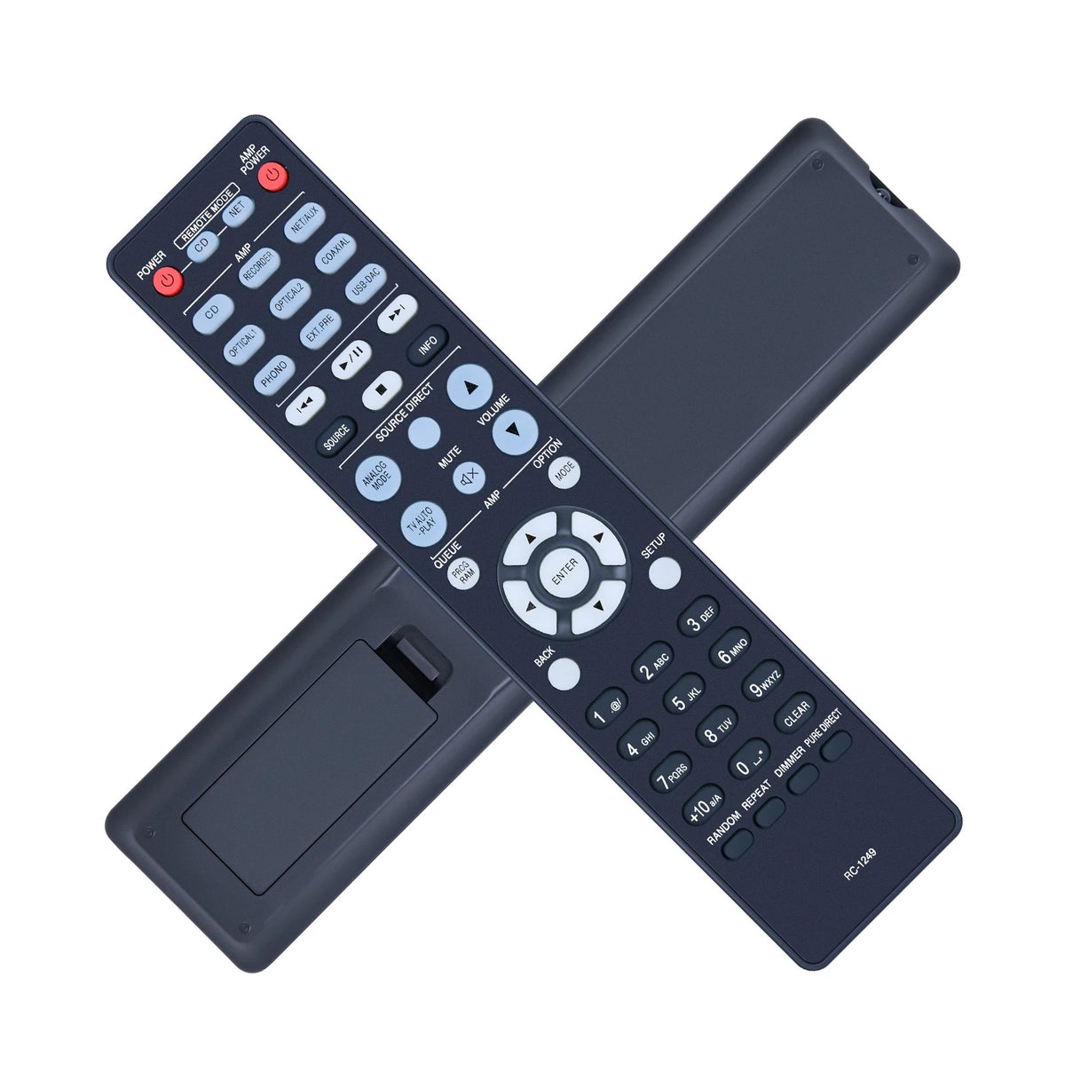 RC-1249 Replacement Remote Control For Denon Integrated Amplifier Amp