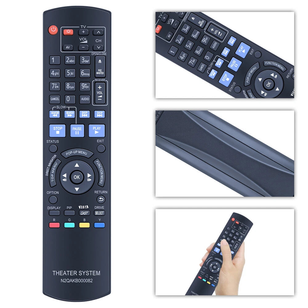 N2QAKB000082 For Panasonic Player Replace Remote Control DMP-BD85 DMPBD45