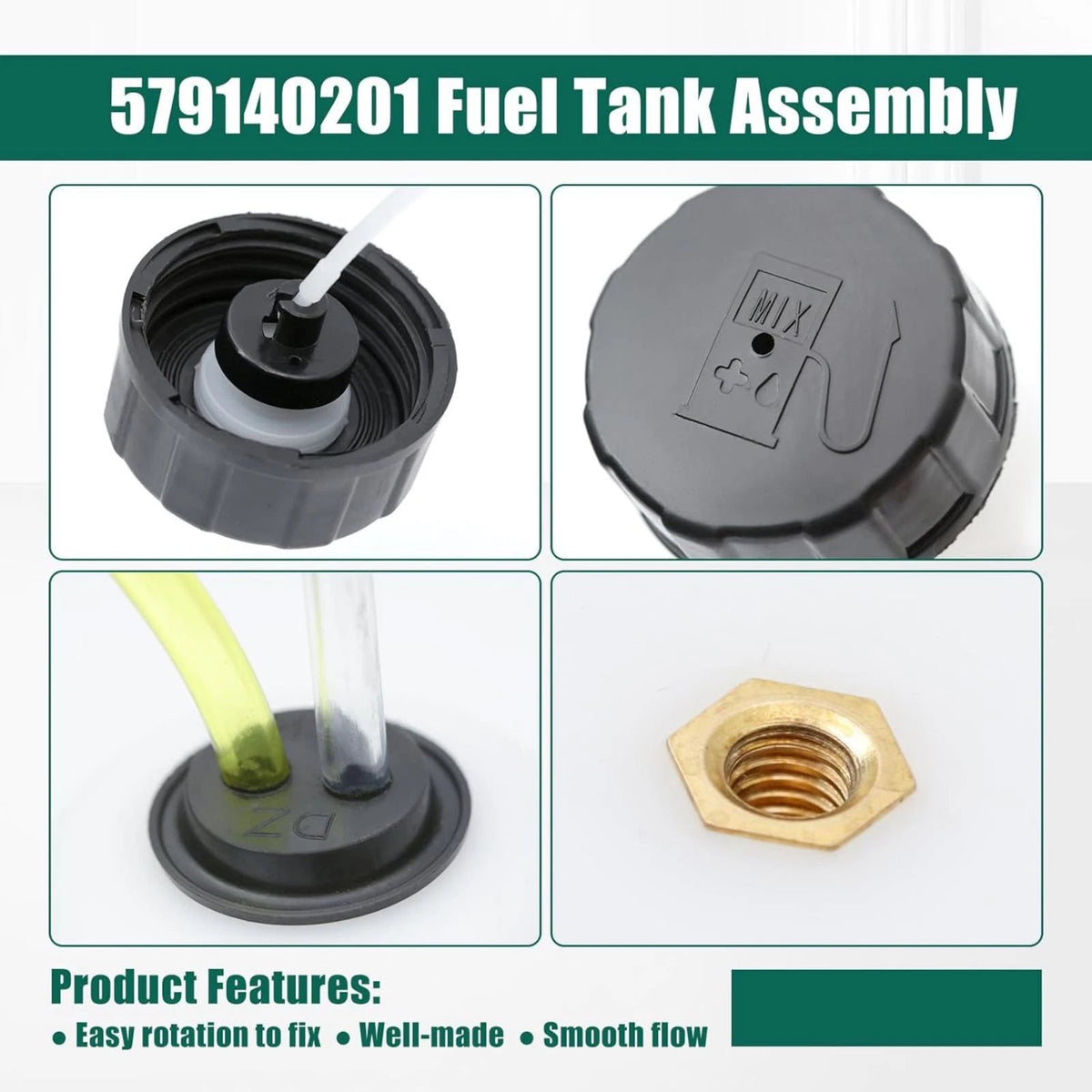 1× High-Quality Fuel Tank Compatible with Redmax EBZ6500 EBZ7500 EBZ8500 Tested