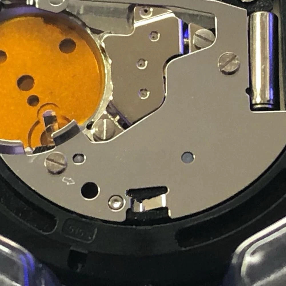 Date at 3 o'clock 3 Hands Movement For Ronda 515 Quartz Movement Watch