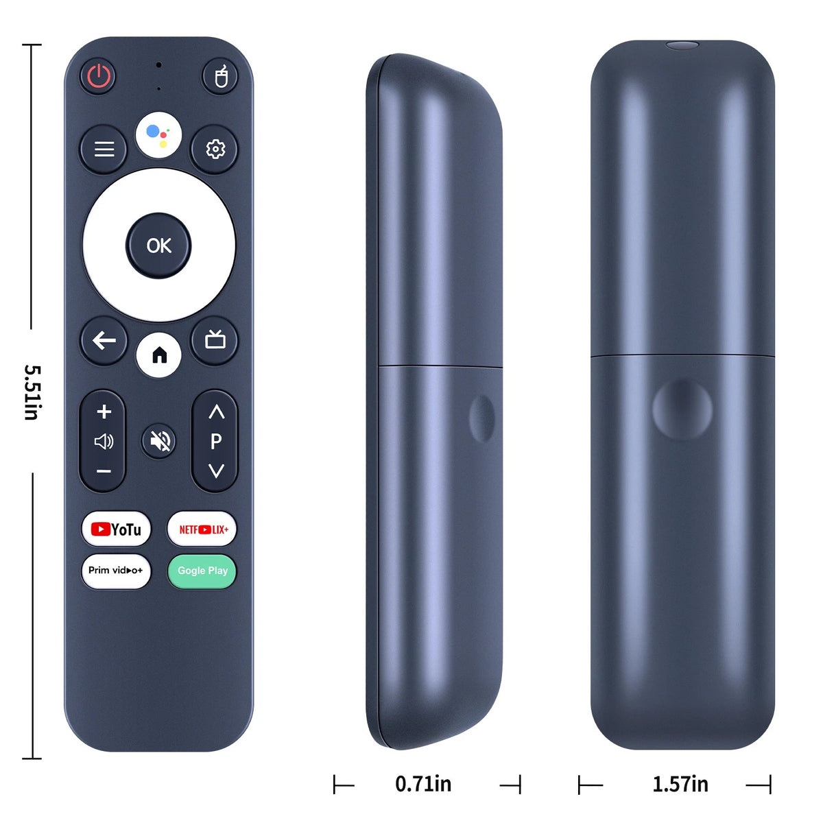 Replacement Remote Control For Smart TV Box Android Youwei-MI Box No Voice