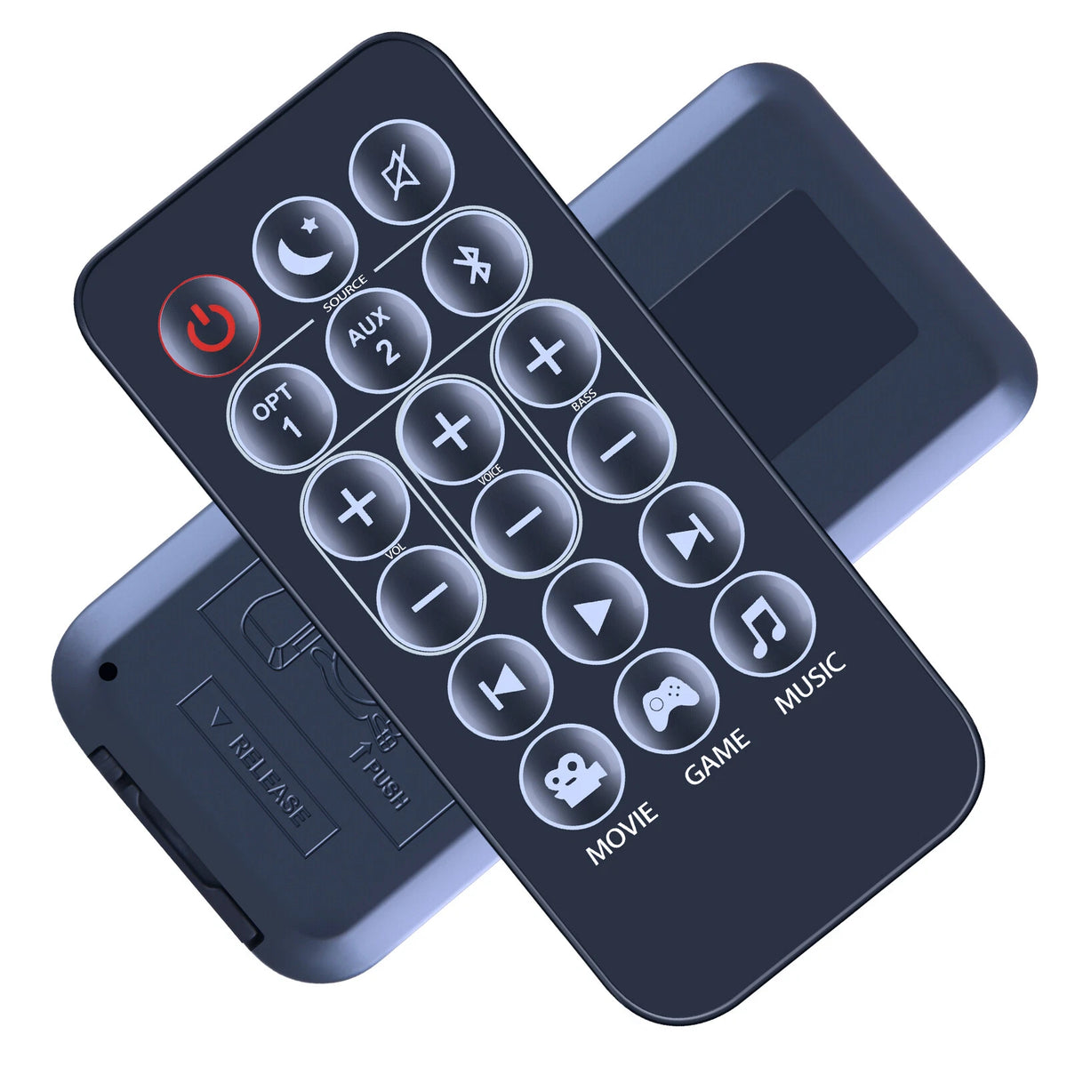 Replacement Remote Control For Polk Signa Solo Sound Bar AM9230-A RE9220-1