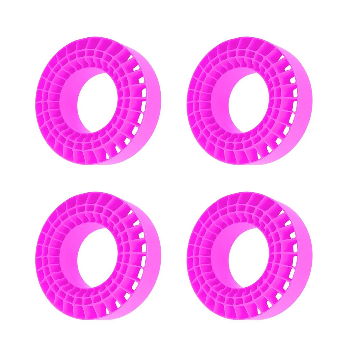 Silicone Rubber Tires Inserts for 1/10 RC Car 110-115mm 1.9" Tires 4pcs Purple z