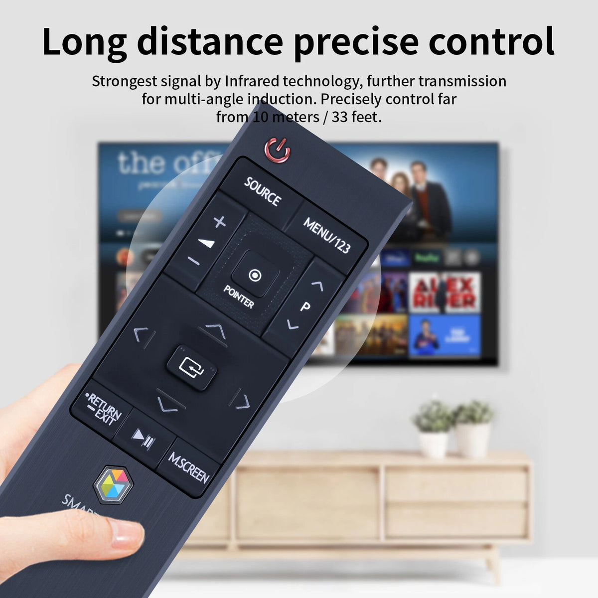BN59-01220A BN59-01220D Remote Control For Samsung Smart TV YY-605