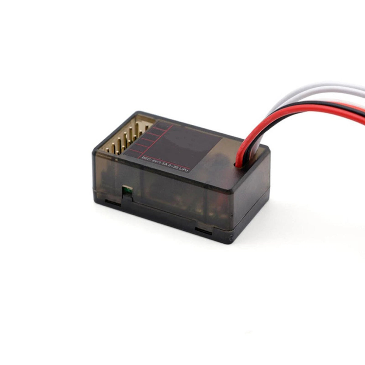 10A Brushed RC ESC 2s/3s Dual Way Brake LED Control for 1/28 1/24 RC Car Model d