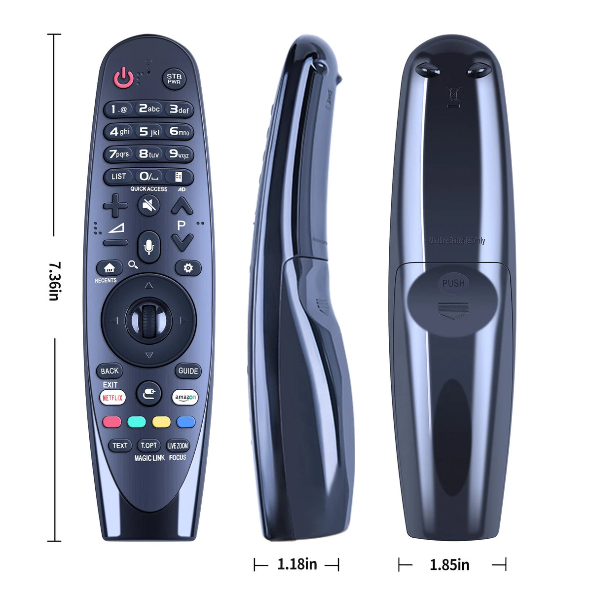 AN-MR650A Magic Remote Control Compatible with LG Smart TV LH/UH/SH UH8500