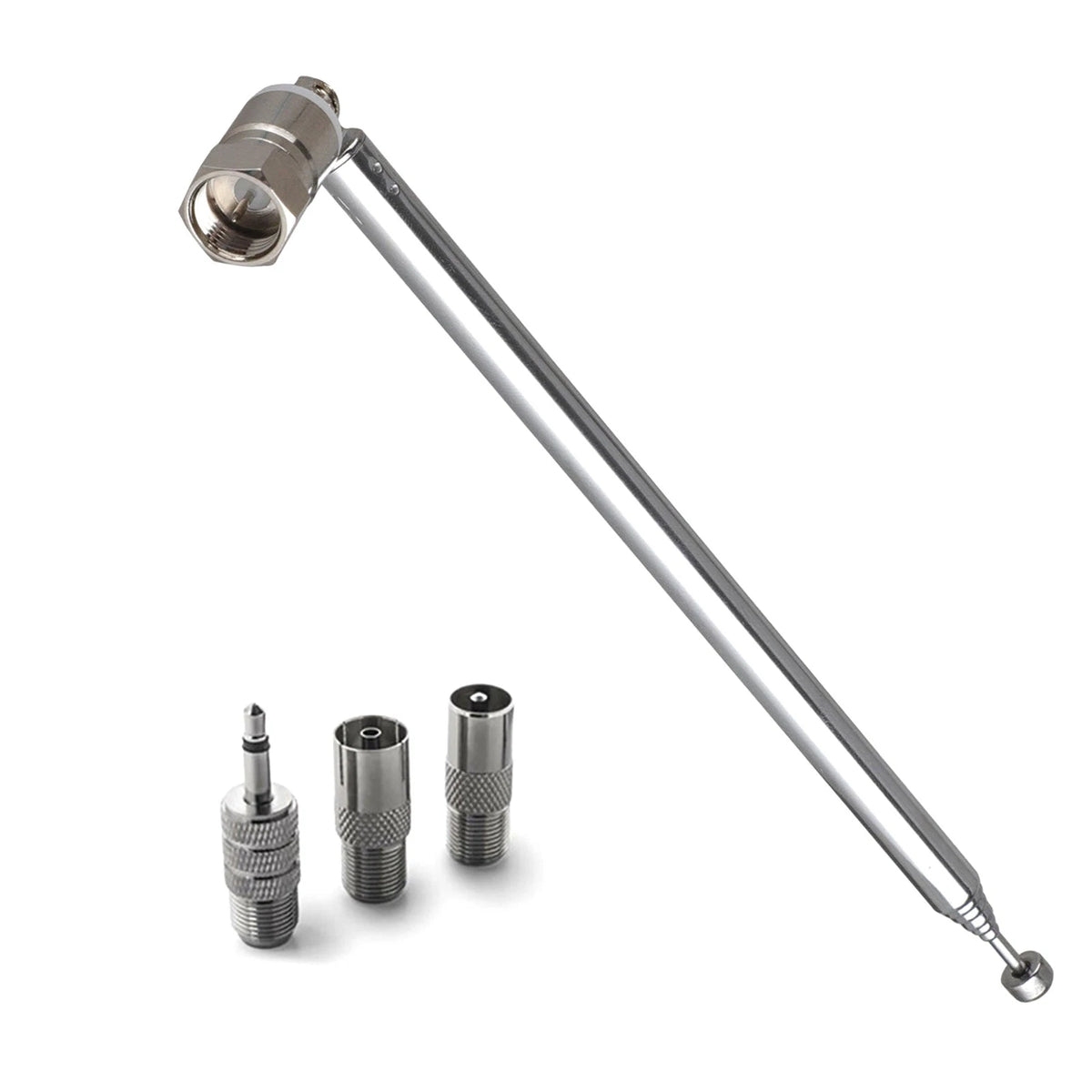 75ohm F Type FM Radio Antenna Aerial 3.5mm Adapter Connector For Bose Wave Radio