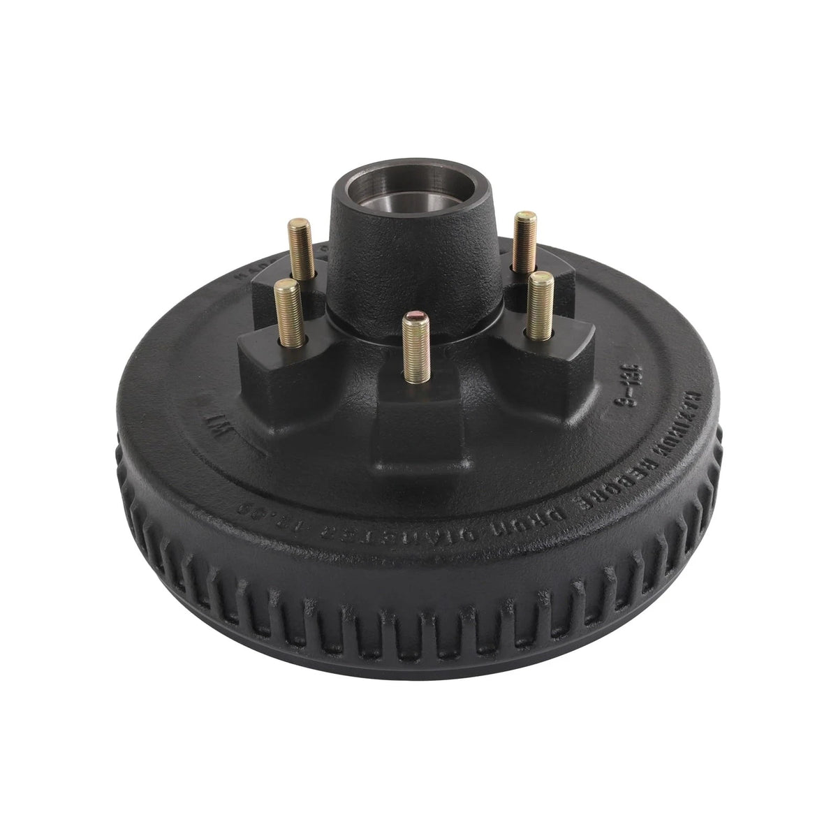 12" x 2" Trailer Brake Drum Kit 6 on 5.5" Replacement for 6 5.5