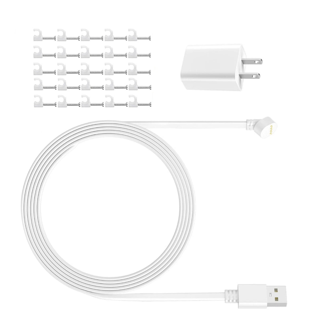 Outdoor Power Cable for Google Nest Cam Battery Magnetic Weatherproof 5.2M