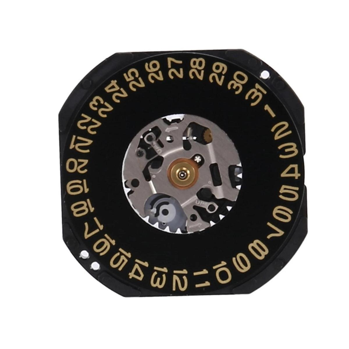 Date At 3' 25.6mm 3 Hands Quartz Watch Movement With Battery For VX42E
