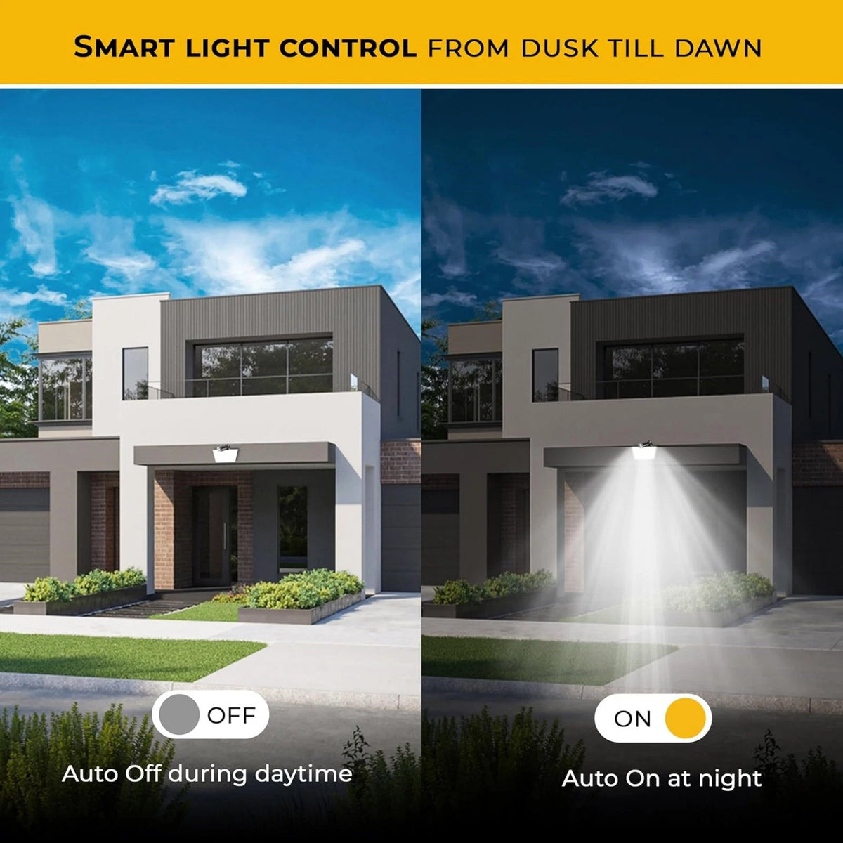 Weatherproof Photocell Sensor Outdoor Dusk to Dawn Light Switch 120V 1000W