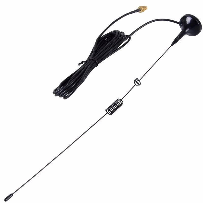2* Dual Band VHF/UHF Car Magnetic SMA-Female Antenna For Baofeng BF-888S UV-5R