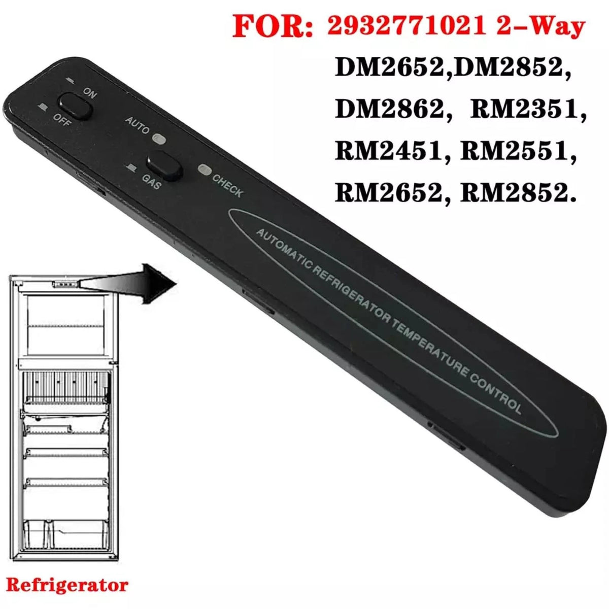 2-Way Circuit Board Kit Replacement 2932771021 For Dometic RV Refrigerator Part