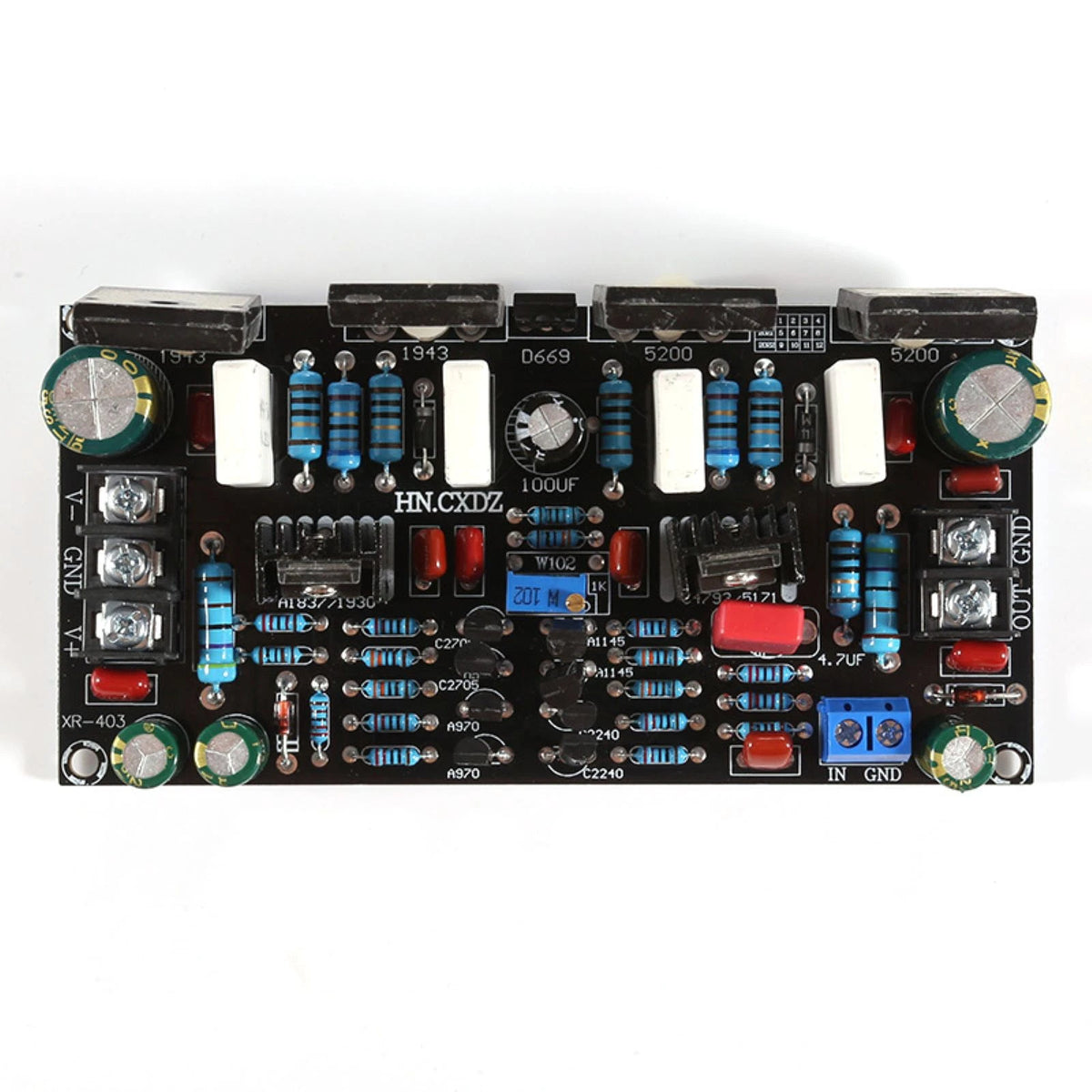 Mono Power Amplifier Board 200W 1943+5200 High After Tube Board Module