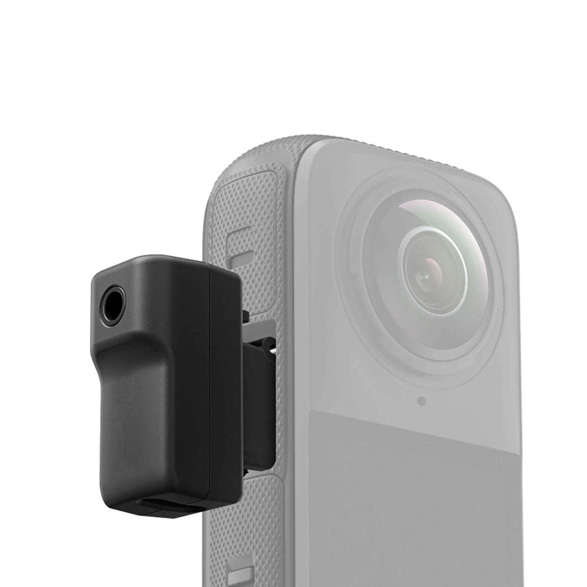 3.5mm/Type-C Mic Adapter Charging Audio Adapter for Insta360 X4 Camera