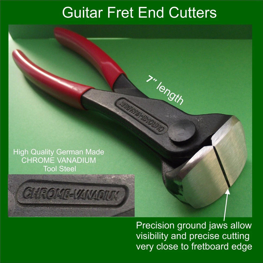Steel 7" Professional Guitar Fret Wire Cutter Nipper Puller Plier Luthier Tool