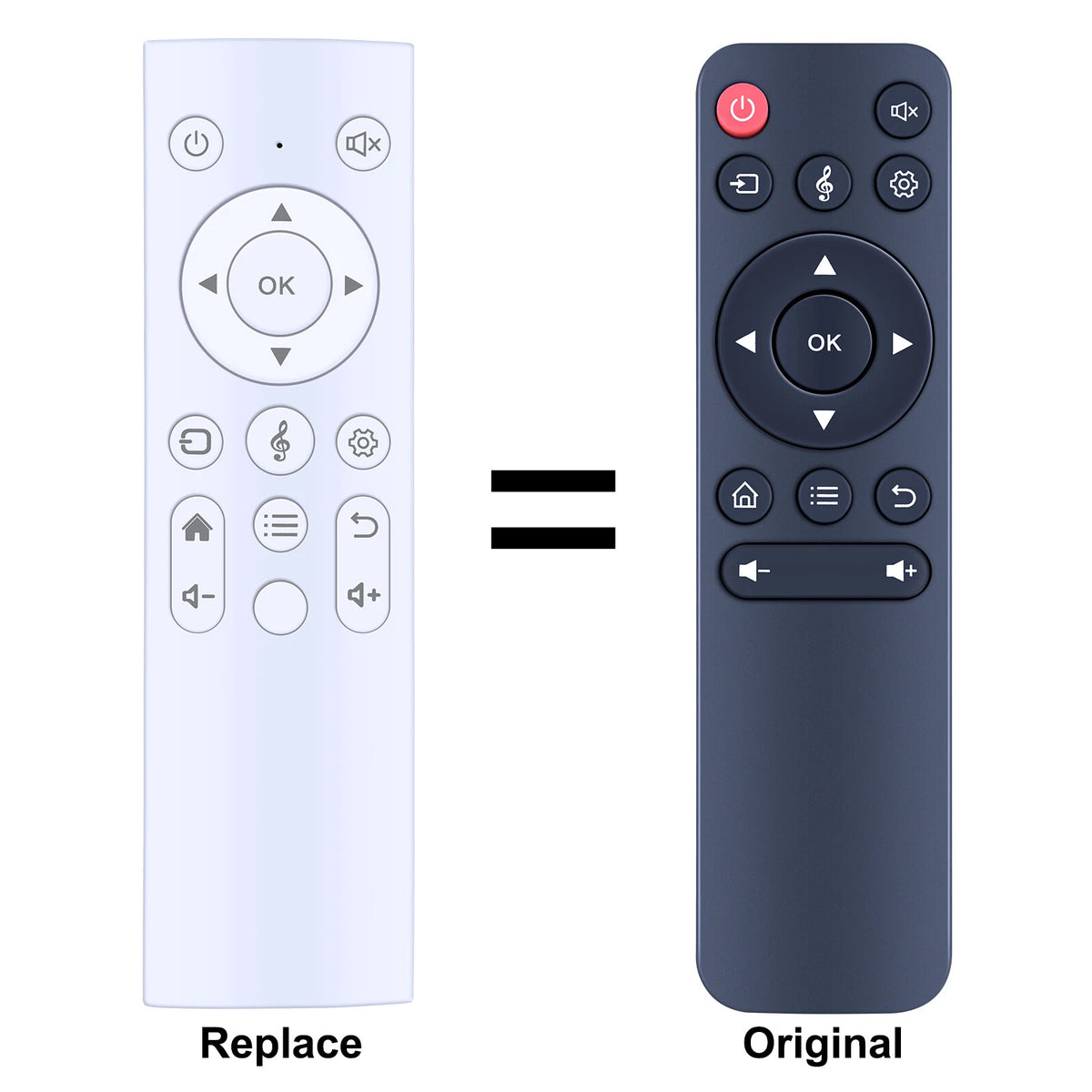 Replacement Remote Control For Dxyiitoo Native 1080P Projector S3