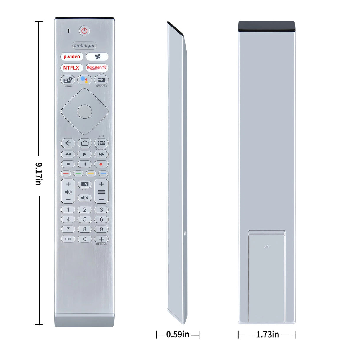 SRC-4526 Voice Remote Control For Philips TV 398GM10SEPHN0004SY 43PUS8807