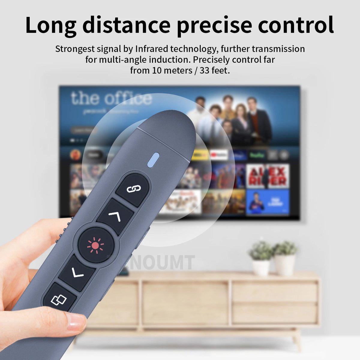 For VicTsing Wireless Presenter PC276A Remote Laser Pointer