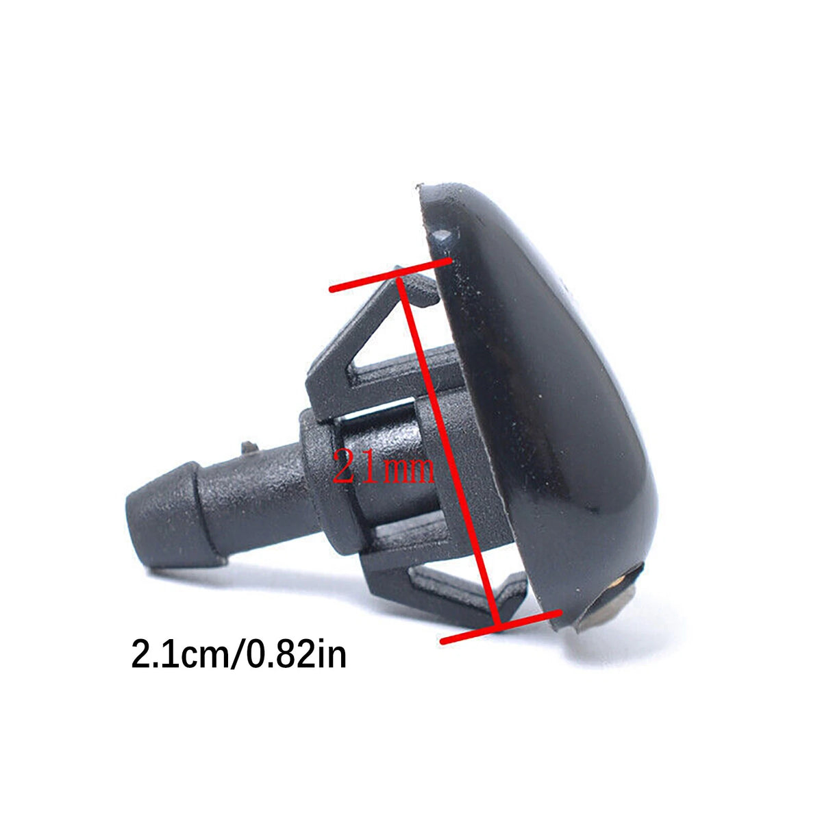 2Pcs Front Windshield Washer Nozzle For Nissan Frontier Xterra 289313S500 M