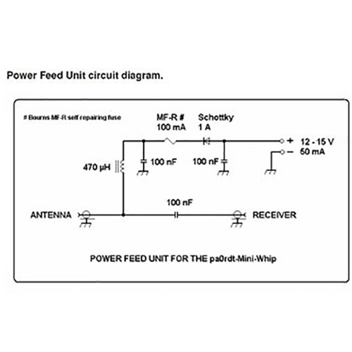 Mini-Whip MF HF VLF Mudule Active RX Antenna 10KHz-30MHz SMA DC9-15V SMA female