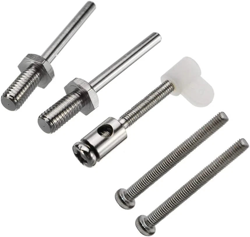 1 Set Aluminum Landing Gear Wheel Kit DIY Parts for RC Plane Jet Cessna...