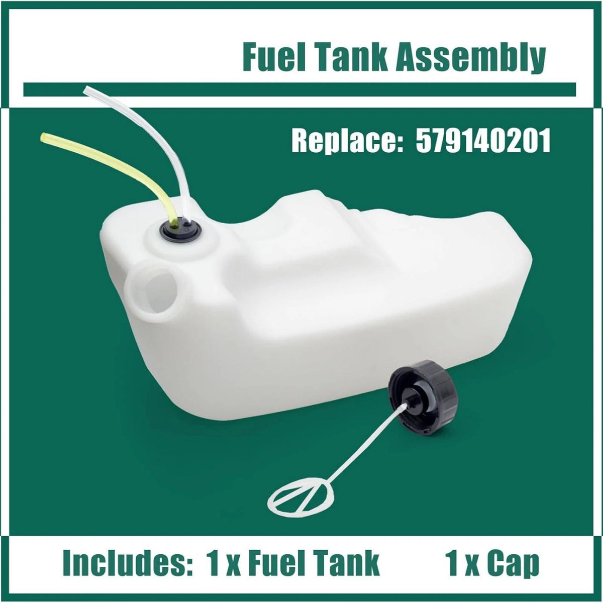 1× High-Quality Fuel Tank Compatible with Redmax EBZ6500 EBZ7500 EBZ8500 Tested