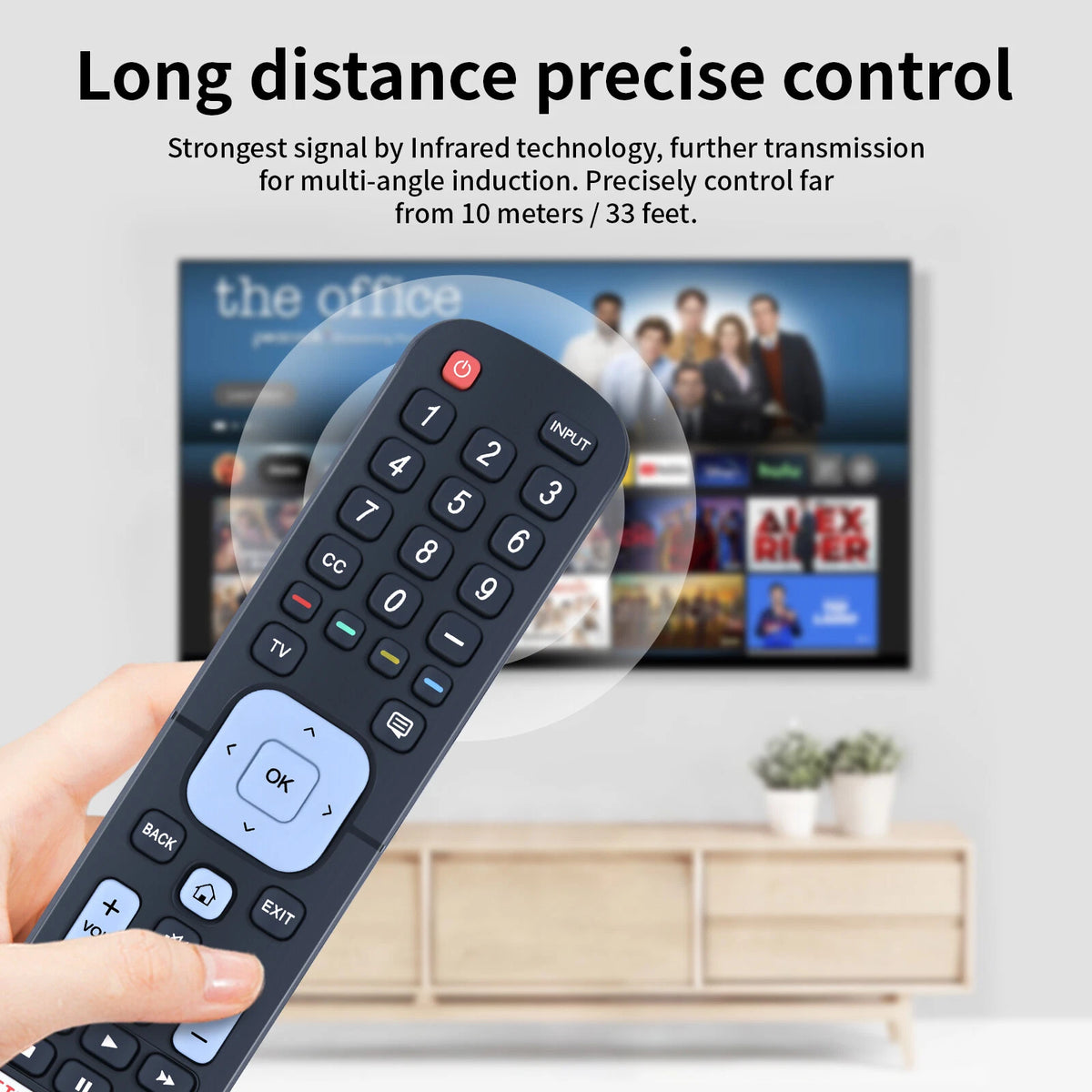 EN2AT27S Replacement Remote Control For Sharp EN2AT27S Smart TV