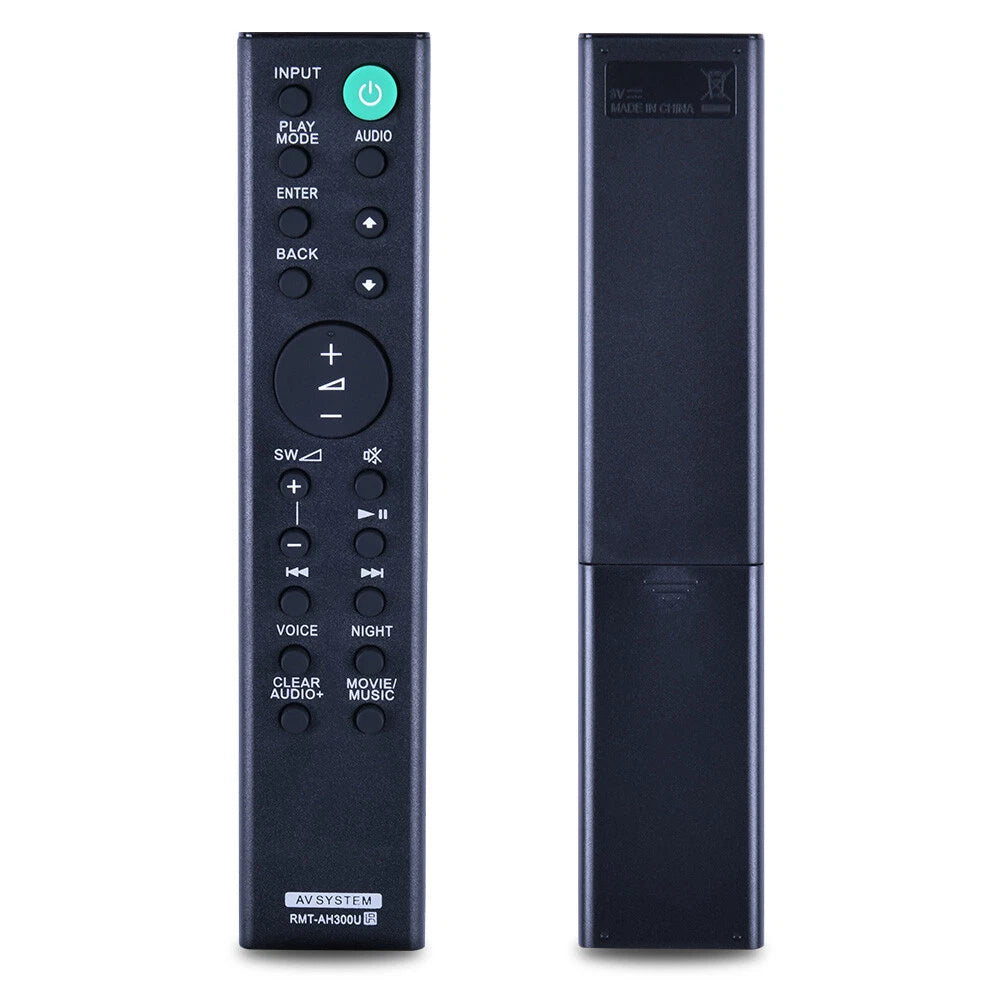 RMT-AH300U For Sony Soundbar Remote Control HT-CT290 HT-CT291 SA-CT290