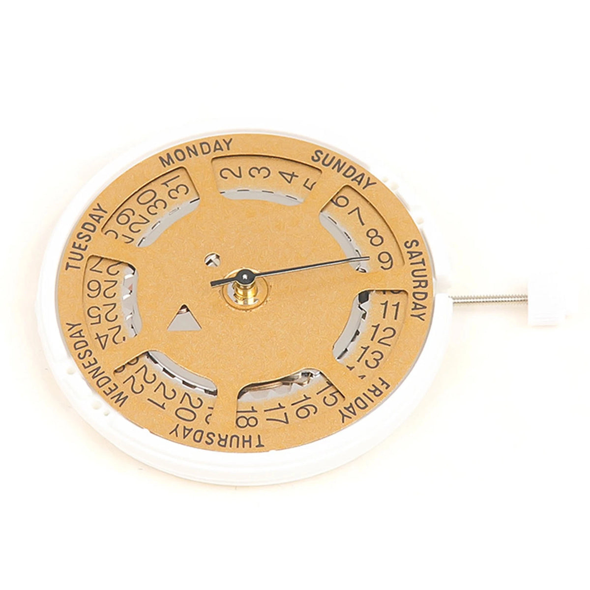 1Pc Gold Quartz Watch Movement w/ 927 Battery For Swiss ISA 1198 Watch Accessory
