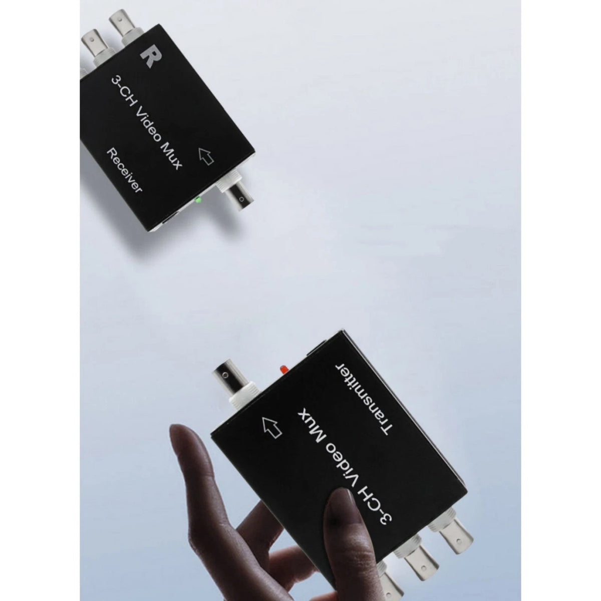3CH Analog Camera Receiver&Transmitter Video Multiplexer Home Camera Accessories