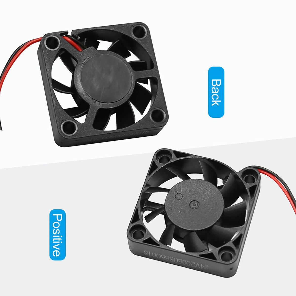 2x Cooling Fans Set For Ender 3 Ender 3X/3 Pro Ender-3 V2 3D Printer CPU GPU