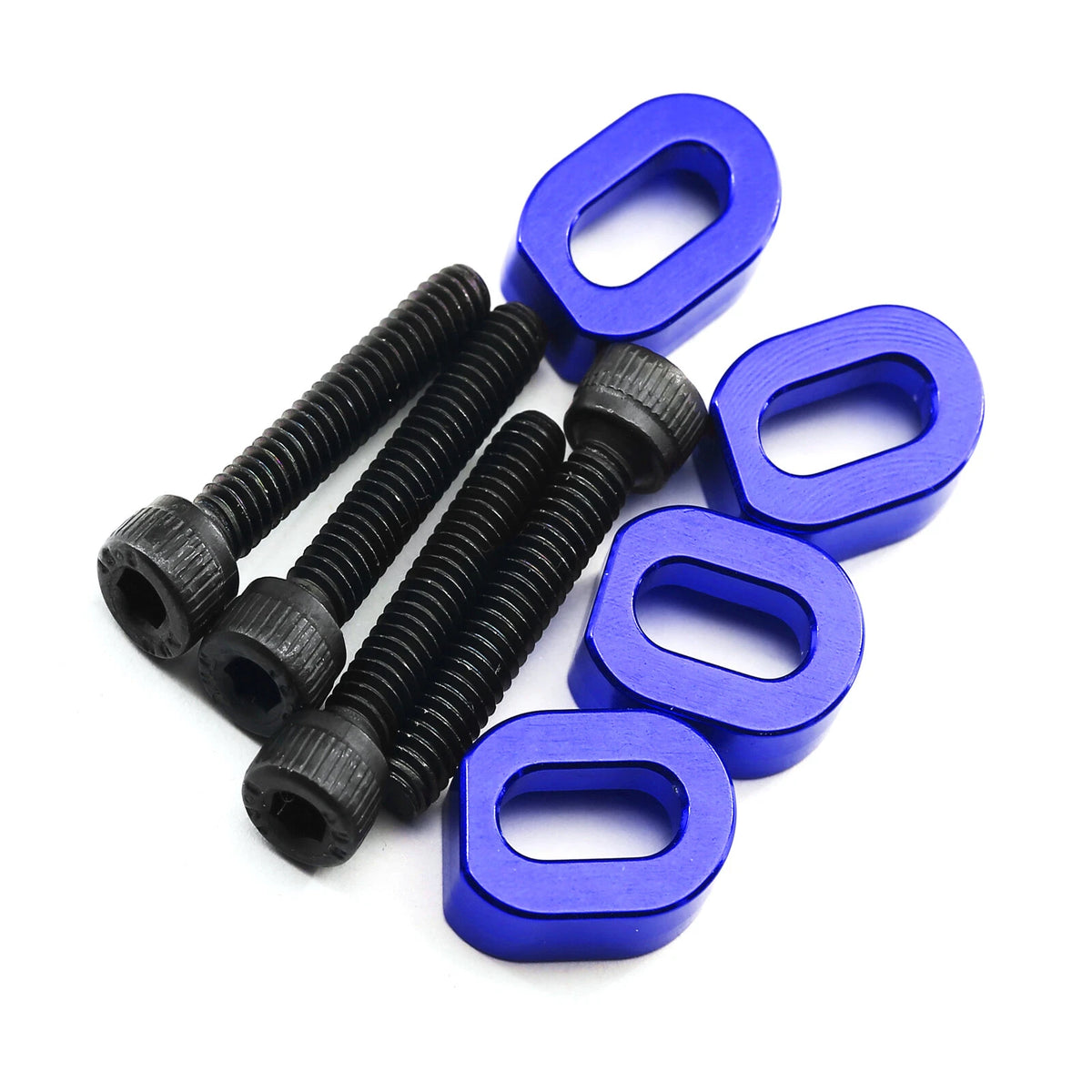 Blue 4PACK Motor Base Reinforcement For TRAXXAS 1/5 X-Maxx 8S Monster Truck