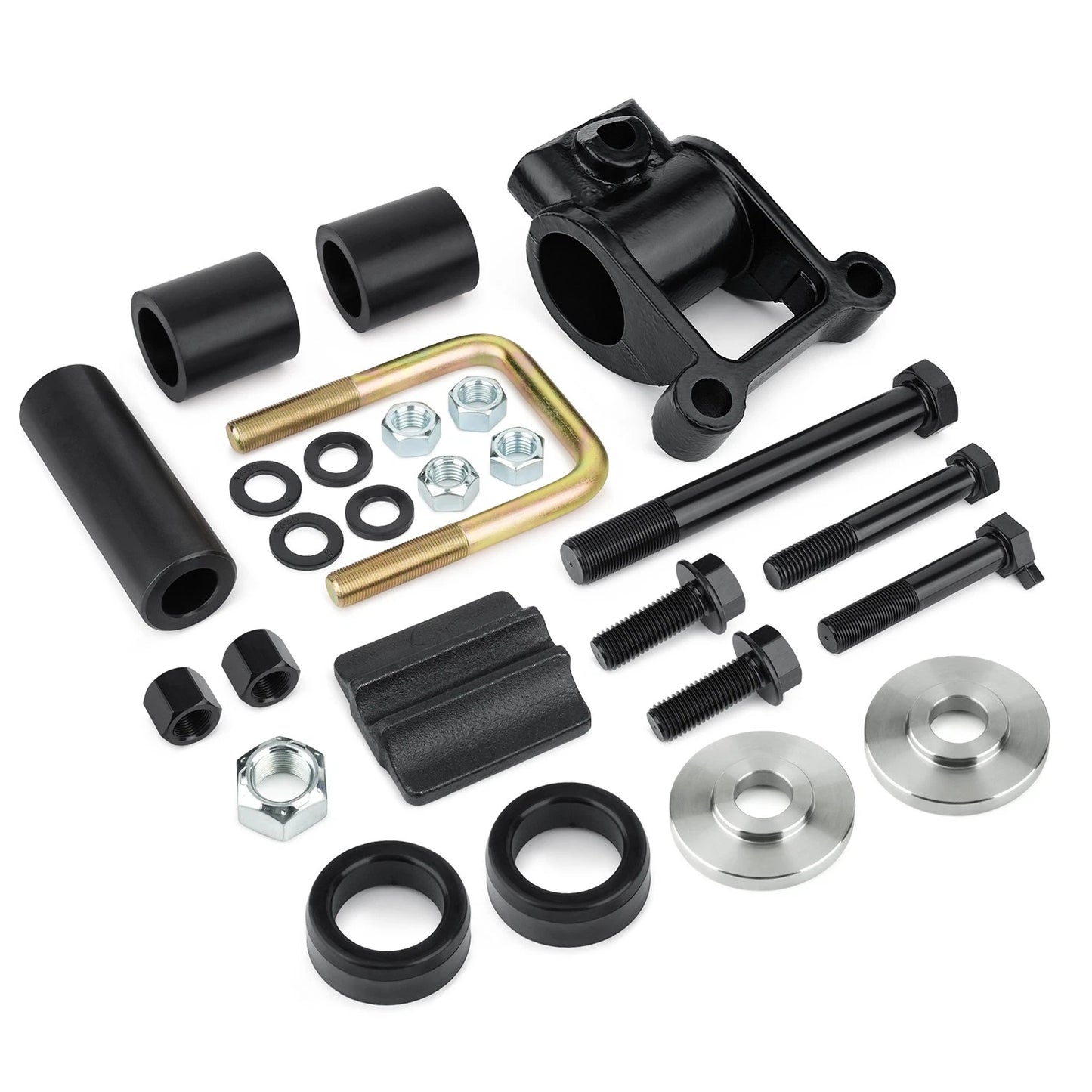 Fits Peterbilt Air Leaf Housing & Bushing Kit 4" Wide Spring 03-01654 03AL1