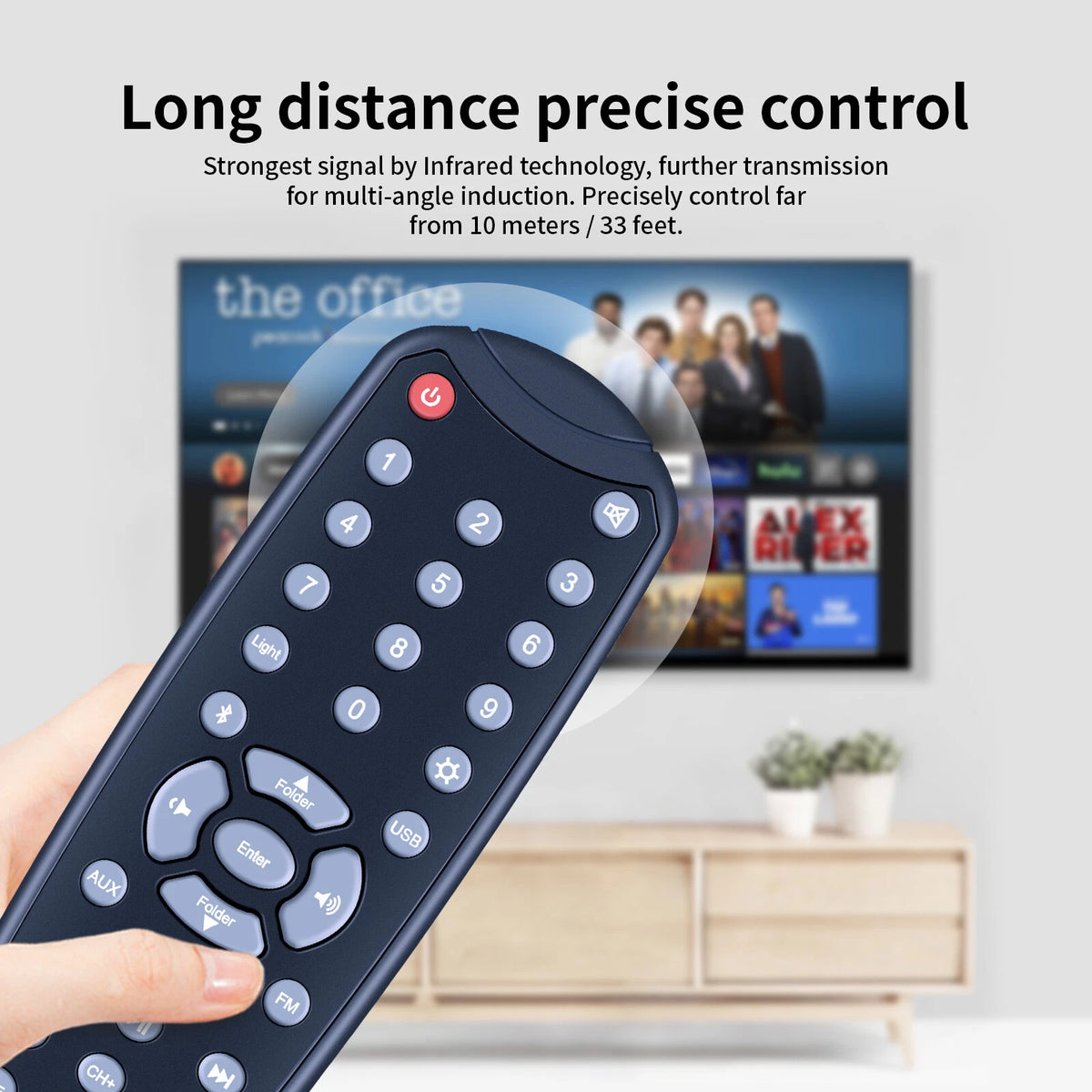 Remote Control For Aconatic Bluetooth Speaker 2.1 CH Model AN-SP560